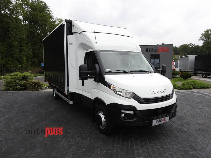 Iveco DAILY 70C18 PLANDEKA WINDA 12 PALET WEBASTO TEMPOMAT BLIŹNIACZE - Box truck: picture 1 Iveco DAILY 70C18 PLANDEKA WINDA 12 PALET WEBASTO TEMPOMAT BLIŹNIACZE - Box truck: picture 1