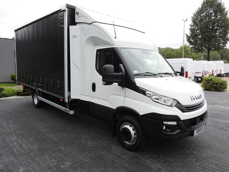 Iveco DAILY 70C18 PLANDEKA WINDA 12 PALET WEBASTO TEMPOMAT BLIŹNIACZE - Box truck: picture 4 Iveco DAILY 70C18 PLANDEKA WINDA 12 PALET WEBASTO TEMPOMAT BLIŹNIACZE - Box truck: picture 4