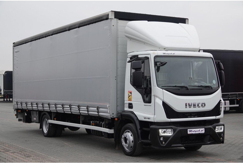 Iveco EUROCARGO / 12. 190 / FIRANKA - 8,5 m / SOLÓWKA / WINDA ZAŁADOWC - Curtain side truck: picture 1 Iveco EUROCARGO / 12. 190 / FIRANKA - 8,5 m / SOLÓWKA / WINDA ZAŁADOWC - Curtain side truck: picture 1