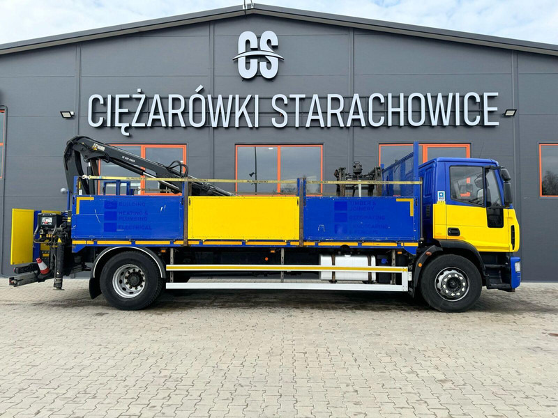 Iveco EuroCargo 180E25 - Dropside/ Flatbed truck, Crane truck: picture 5 Iveco EuroCargo 180E25 - Dropside/ Flatbed truck, Crane truck: picture 5