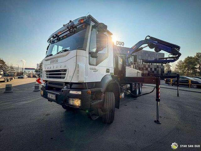 Iveco TRAKKER 450 6x6 PM41S FLY JIB Crane Kipper - Dropside/ Flatbed truck, Crane truck: picture 4 Iveco TRAKKER 450 6x6 PM41S FLY JIB Crane Kipper - Dropside/ Flatbed truck, Crane truck: picture 4