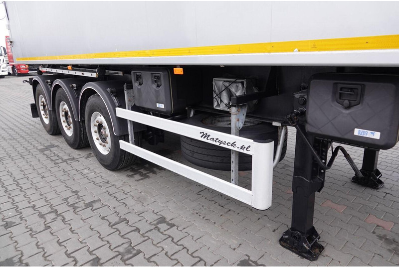 Tipper semi-trailer Janmil WYWROTKA / 42 m3 / TYŁ KLAPA / SAF / OŚ PODNOSZONA / ALUFELGI /: picture 8