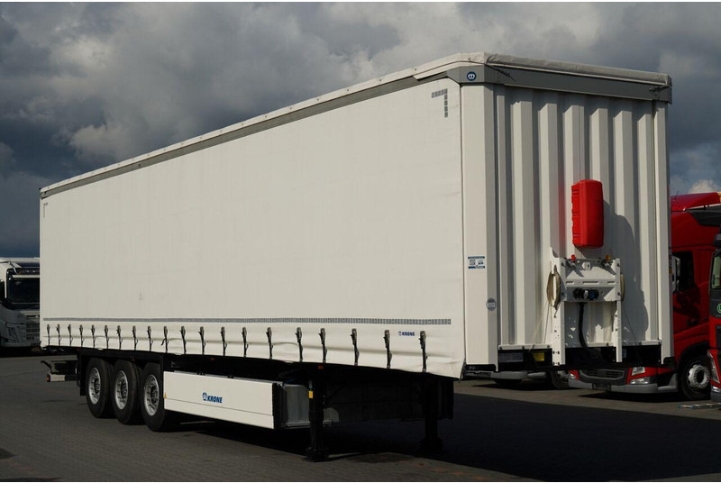 Krone FIRANKA / KOSZ NA PALETY / 2 OSIE PODNOSZONE / 2024 ROK / MAŁO U - Curtainsider semi-trailer: picture 1 Krone FIRANKA / KOSZ NA PALETY / 2 OSIE PODNOSZONE / 2024 ROK / MAŁO U - Curtainsider semi-trailer: picture 1