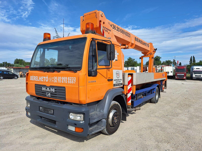 MAN 18.264 - Ruthmann Lifting Basket 34m - Truck mounted aerial platform: picture 1 MAN 18.264 - Ruthmann Lifting Basket 34m - Truck mounted aerial platform: picture 1