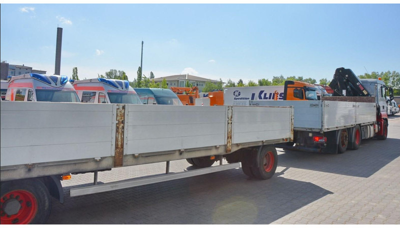 Dropside/ Flatbed truck, Crane truck MAN 6,4 m Flatbed + Crane HIAB 211EP 6X2 KRAN HIAB 211EP 6.5m Container Pr: picture 6