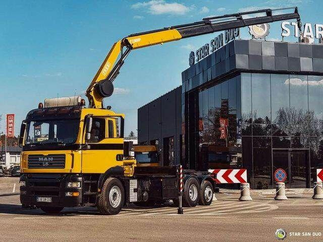 MAN TGA 18.440 6x2 FASSI F 210 A.24 Crane Rotator - Hook lift truck, Crane truck: picture 1 MAN TGA 18.440 6x2 FASSI F 210 A.24 Crane Rotator - Hook lift truck, Crane truck: picture 1