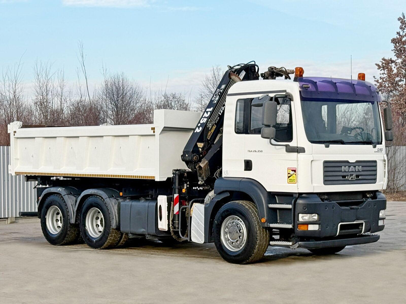 MAN TGA 26.350 * KIPPER 4,90m + TEREX ATLAS * 6x4 * - Tipper: picture 3 MAN TGA 26.350 * KIPPER 4,90m + TEREX ATLAS * 6x4 * - Tipper: picture 3