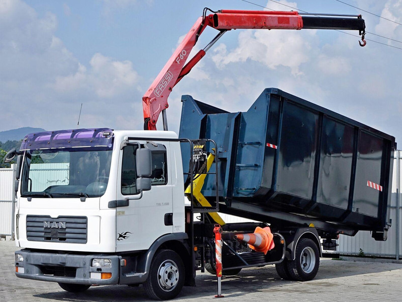 MAN TGL 7.150 + FASSI F60 * TOPZUSTAND - Tipper, Crane truck: picture 2 MAN TGL 7.150 + FASSI F60 * TOPZUSTAND - Tipper, Crane truck: picture 2
