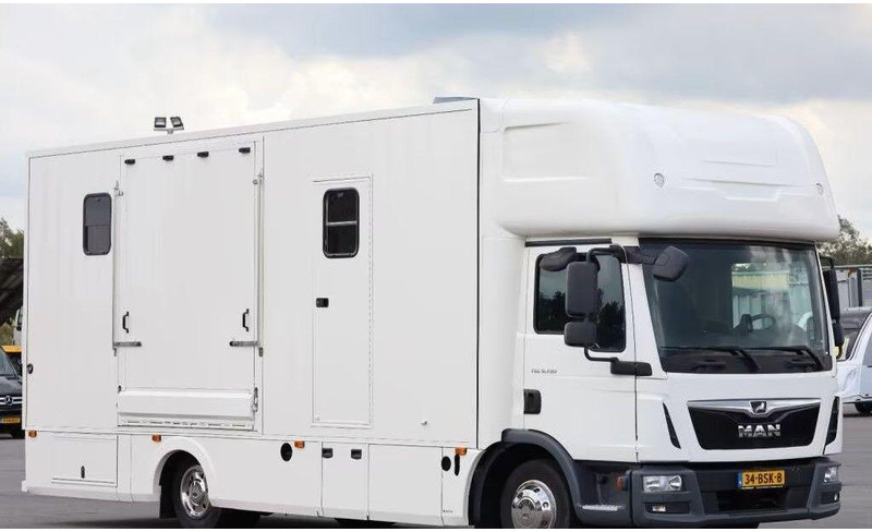 MAN TGL 8.190 - - Horse truck: picture 2 MAN TGL 8.190 - - Horse truck: picture 2