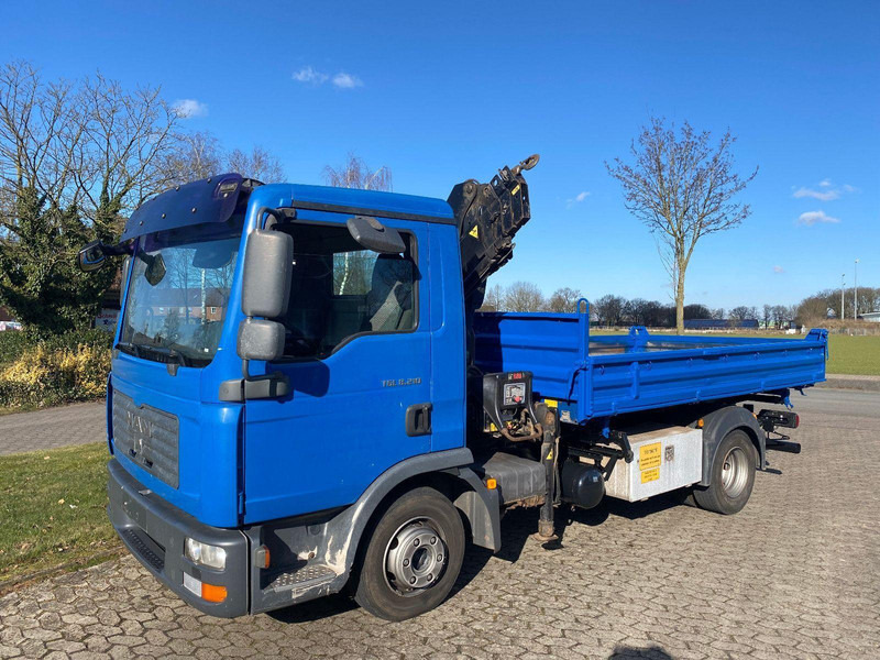 MAN TGL 8.210 M Tipper + Crane Hiab - Tipper, Crane truck: picture 2 MAN TGL 8.210 M Tipper + Crane Hiab - Tipper, Crane truck: picture 2