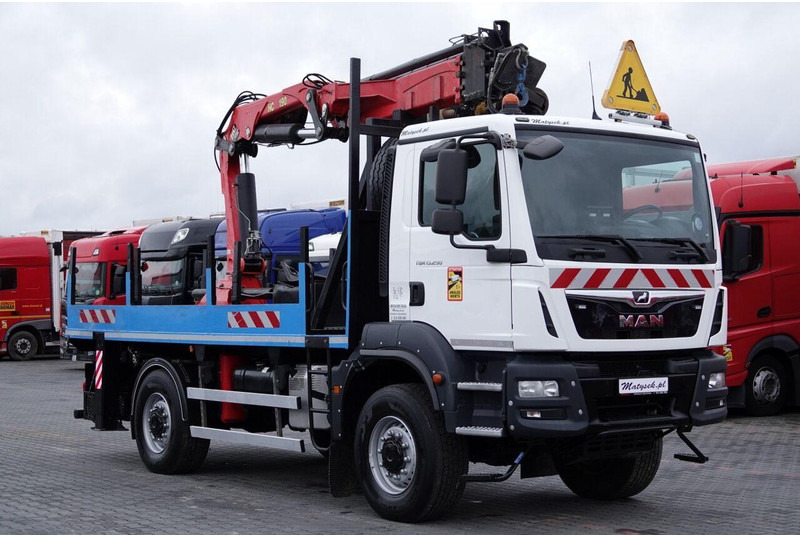 Drilling rig MAN TGM 13.290 / 4x4 / HDS HC 190 + WIERTŁO 2 mb / WIERTNICA / EURO: picture 11