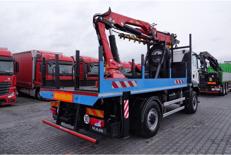 Drilling rig MAN TGM 13.290 / 4x4 / HDS HC 190 + WIERTŁO 2 mb / WIERTNICA / EURO: picture 10