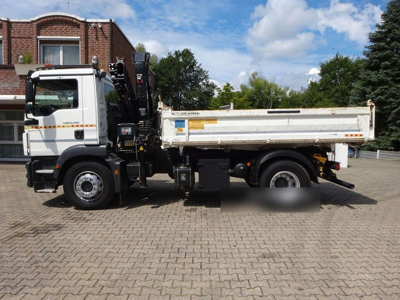 MAN TGM 15.290 - 3 way tipper+crane - Tipper, Crane truck: picture 2 MAN TGM 15.290 - 3 way tipper+crane - Tipper, Crane truck: picture 2