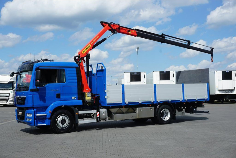 MAN TGM / 18.290 / SKRZYNIOWY + HDS + WINDA / PALFINGER PK 12002 / - Dropside/ Flatbed truck, Crane truck: picture 3 MAN TGM / 18.290 / SKRZYNIOWY + HDS + WINDA / PALFINGER PK 12002 / - Dropside/ Flatbed truck, Crane truck: picture 3