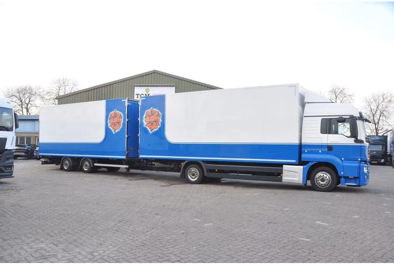 MAN TGM 18.320 - Koffer + trailer - Box truck: picture 4 MAN TGM 18.320 - Koffer + trailer - Box truck: picture 4