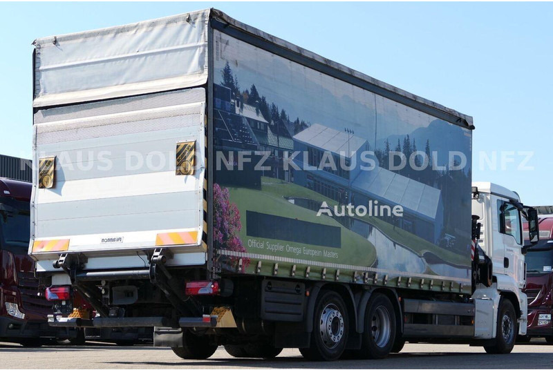 MAN TGS 22.440 - Curtain side+crane 6x2 - Curtain side truck: picture 3 MAN TGS 22.440 - Curtain side+crane 6x2 - Curtain side truck: picture 3