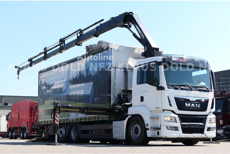 MAN TGS 22.440 - Curtain side+crane 6x2 - Curtain side truck: picture 2 MAN TGS 22.440 - Curtain side+crane 6x2 - Curtain side truck: picture 2