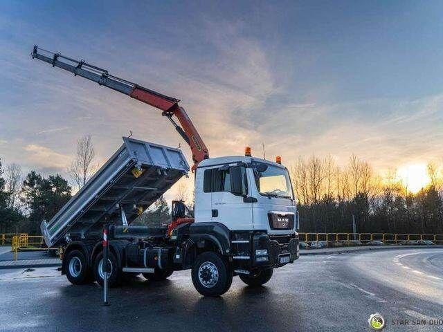 MAN TGS 26.360 6x6 PALFINGER PK 18001 EH Crane Kipe - Tipper, Crane truck: picture 5 MAN TGS 26.360 6x6 PALFINGER PK 18001 EH Crane Kipe - Tipper, Crane truck: picture 5