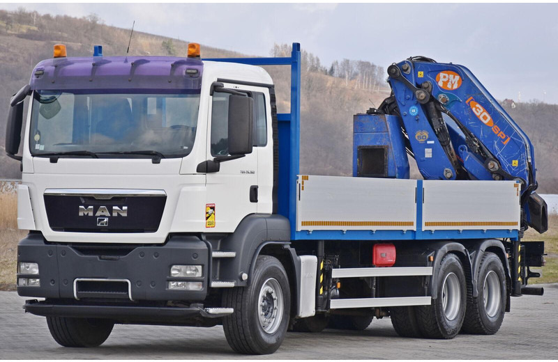 MAN TGS 26.360 - Dropside/ Flatbed truck, Crane truck: picture 4 MAN TGS 26.360 - Dropside/ Flatbed truck, Crane truck: picture 4