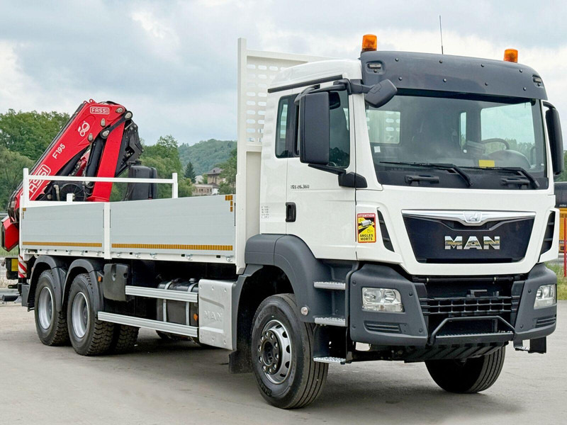 MAN TGS 26.360* FASSI F195A.2.24 / FUNK * 6x4 * TOP - Dropside/ Flatbed truck, Crane truck: picture 3 MAN TGS 26.360* FASSI F195A.2.24 / FUNK * 6x4 * TOP - Dropside/ Flatbed truck, Crane truck: picture 3