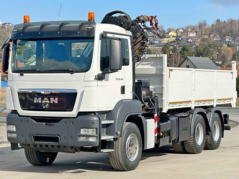 MAN TGS 26.400 * HIAB 166 ES - 3 HIPRO + FUNK * 6x4 - Tipper, Crane truck: picture 4 MAN TGS 26.400 * HIAB 166 ES - 3 HIPRO + FUNK * 6x4 - Tipper, Crane truck: picture 4