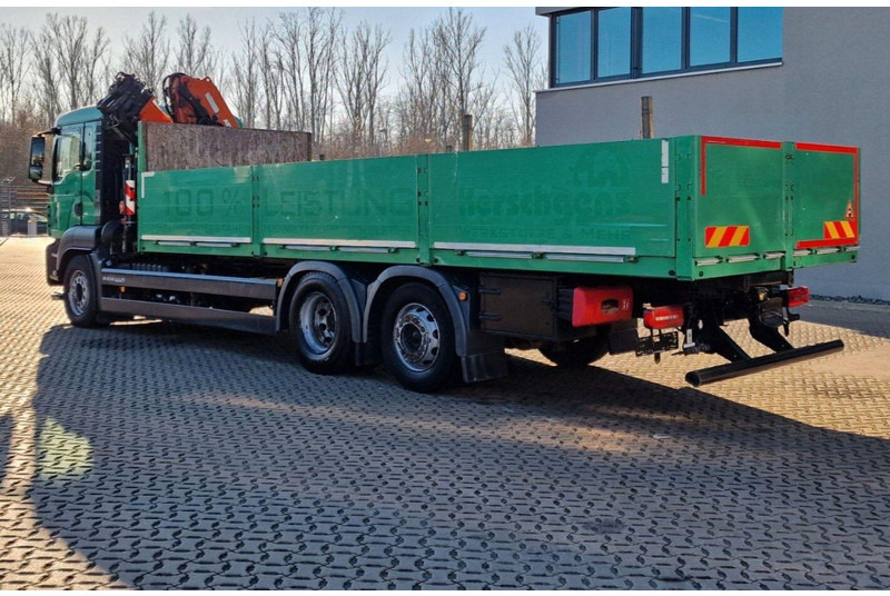 Dropside/ Flatbed truck, Crane truck MAN TGS 26.460 6X2 Flatbed + Crane Atlas 172.3E-A4 + RC: picture 6