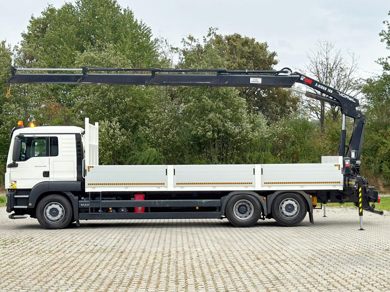 MAN TGS 26.460 * HIAB X - HIDUO 188 B-3 + FUNK* TOP - Dropside/ Flatbed truck, Crane truck: picture 5 MAN TGS 26.460 * HIAB X - HIDUO 188 B-3 + FUNK* TOP - Dropside/ Flatbed truck, Crane truck: picture 5