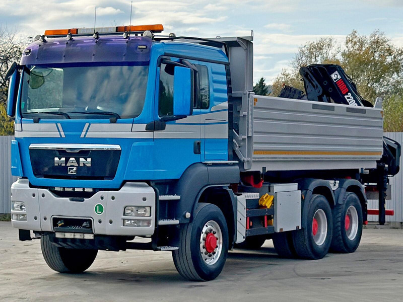 MAN TGS 26.480 - Tipper, Crane truck: picture 4 MAN TGS 26.480 - Tipper, Crane truck: picture 4