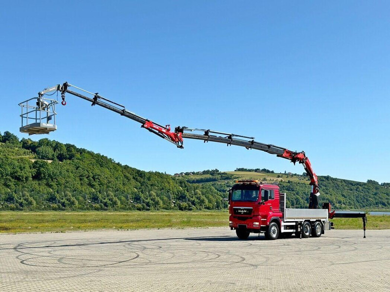 MAN TGS 28.480 * EFFER 255/5S + JIB 3S + FUNK * 6x4 * TOP - Dropside/ Flatbed truck, Crane truck: picture 2 MAN TGS 28.480 * EFFER 255/5S + JIB 3S + FUNK * 6x4 * TOP - Dropside/ Flatbed truck, Crane truck: picture 2