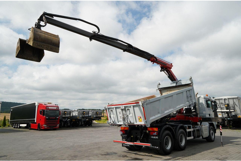 MAN TGS 33.360 / WYWROTKA + HDS - Tipper, Crane truck: picture 5 MAN TGS 33.360 / WYWROTKA + HDS - Tipper, Crane truck: picture 5