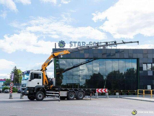 MAN TGS 33.400 6x6 BL EFFER 315/8S HDS Crane 2019 - Dropside/ Flatbed truck, Crane truck: picture 3 MAN TGS 33.400 6x6 BL EFFER 315/8S HDS Crane 2019 - Dropside/ Flatbed truck, Crane truck: picture 3