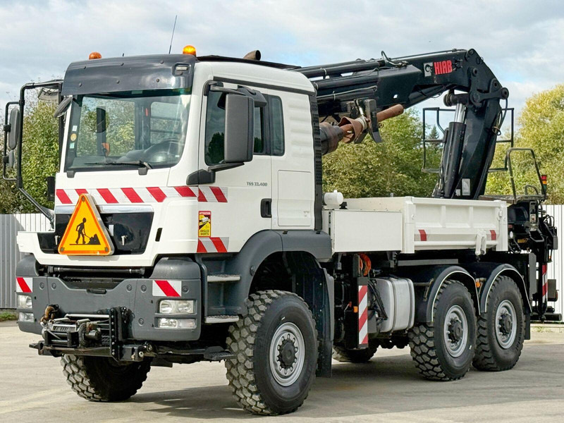 MAN TGS 33.400* HIAB 422 EP-5HIPRO * 6x6 * TOP - Tipper, Crane truck: picture 4 MAN TGS 33.400* HIAB 422 EP-5HIPRO * 6x6 * TOP - Tipper, Crane truck: picture 4