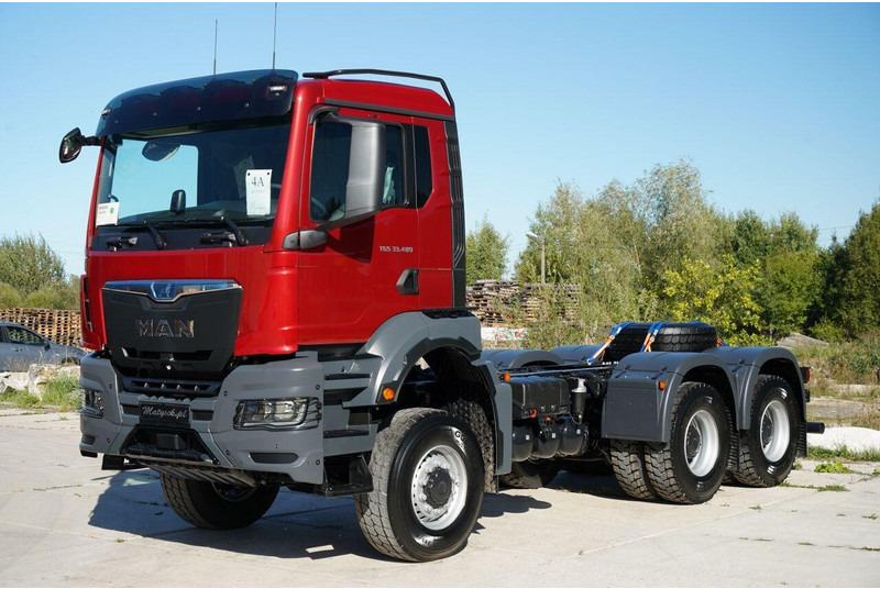 MAN TGS 33.480 / 6x6 / DO ZABUDOWY / FABRYCZNIE NOWY 2025 - Cab chassis truck: picture 2 MAN TGS 33.480 / 6x6 / DO ZABUDOWY / FABRYCZNIE NOWY 2025 - Cab chassis truck: picture 2