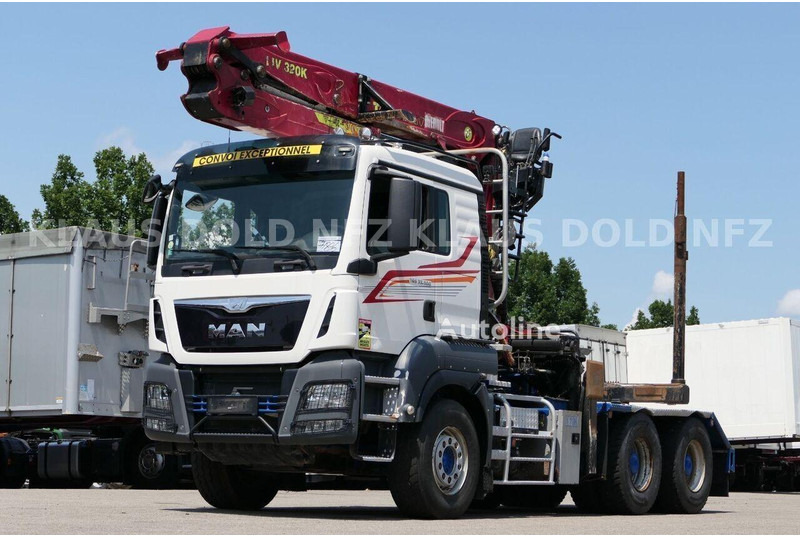 MAN TGS 33.500 - Timper truck+crane - Timber truck, Crane truck: picture 1 MAN TGS 33.500 - Timper truck+crane - Timber truck, Crane truck: picture 1