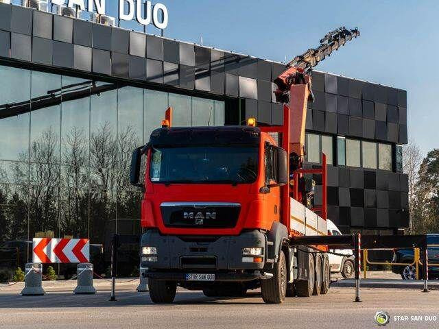 Dropside/ Flatbed truck, Crane truck MAN TGS 35.400 PALFINGER PK 44002 WINCH TRIDEM KRAN: picture 6 Dropside/ Flatbed truck, Crane truck MAN TGS 35.400 PALFINGER PK 44002 WINCH TRIDEM KRAN: picture 6