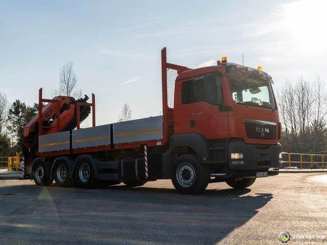 Dropside/ Flatbed truck, Crane truck MAN TGS 35.400 PALFINGER PK 44002 WINCH TRIDEM KRAN: picture 7 Dropside/ Flatbed truck, Crane truck MAN TGS 35.400 PALFINGER PK 44002 WINCH TRIDEM KRAN: picture 7