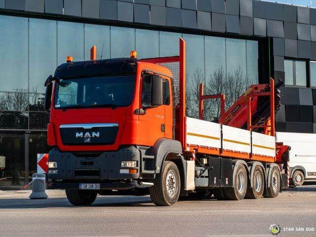 Dropside/ Flatbed truck, Crane truck MAN TGS 35.400 PALFINGER PK 44002 WINCH TRIDEM KRAN: picture 8 Dropside/ Flatbed truck, Crane truck MAN TGS 35.400 PALFINGER PK 44002 WINCH TRIDEM KRAN: picture 8