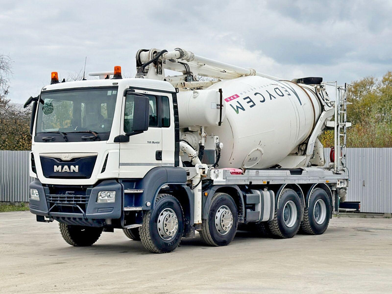 MAN TGS 35.400 / TOPZUSTAND - Concrete pump truck: picture 2 MAN TGS 35.400 / TOPZUSTAND - Concrete pump truck: picture 2