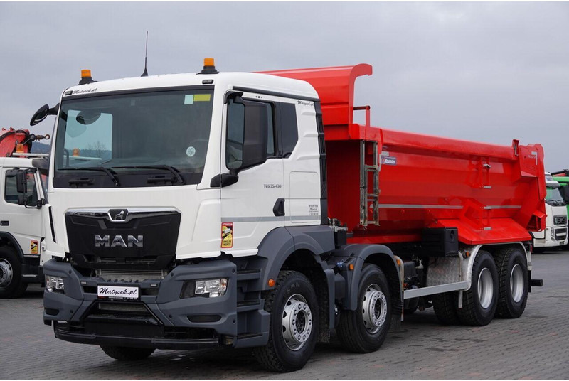 MAN TGS 35.430 / 8X4 / WYWROTKA TYLNOZSYPOWA / HYDROKLAPA / OPONY 10 - Tipper: picture 5 MAN TGS 35.430 / 8X4 / WYWROTKA TYLNOZSYPOWA / HYDROKLAPA / OPONY 10 - Tipper: picture 5