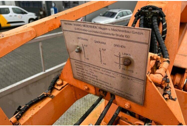 Mercedes-Benz 709 Bucket truck Wumag 14 m - Truck mounted aerial platform: picture 5 Mercedes-Benz 709 Bucket truck Wumag 14 m - Truck mounted aerial platform: picture 5