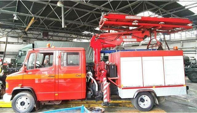 Mercedes-Benz 814 DHL ATLAS RAIL ROAD RAILWAY ZWEIWEG - Fire engine: picture 1 Mercedes-Benz 814 DHL ATLAS RAIL ROAD RAILWAY ZWEIWEG - Fire engine: picture 1