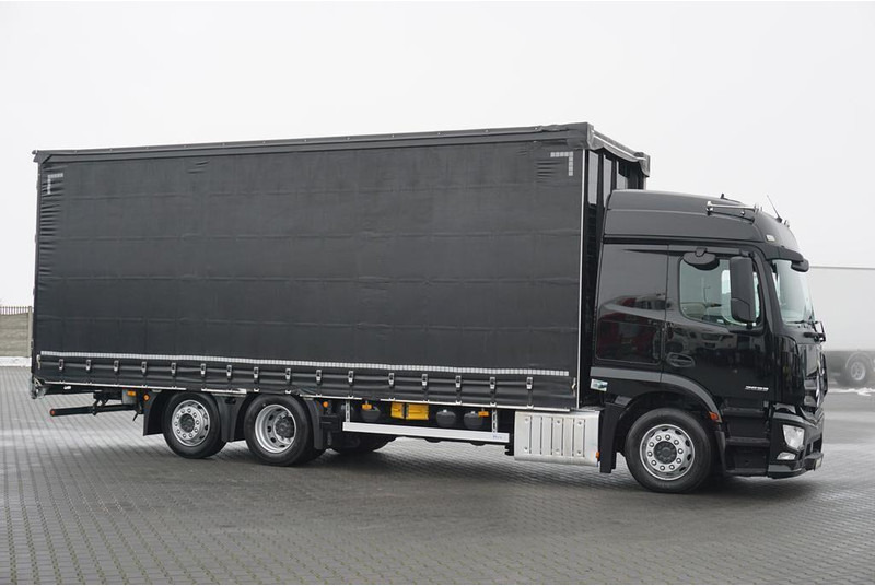Mercedes-Benz ACTROS / 2533 / ACC / E 6 / FIRANKA / ŁAD. 15 450 KG / 19 PALET - Curtain side truck: picture 4 Mercedes-Benz ACTROS / 2533 / ACC / E 6 / FIRANKA / ŁAD. 15 450 KG / 19 PALET - Curtain side truck: picture 4