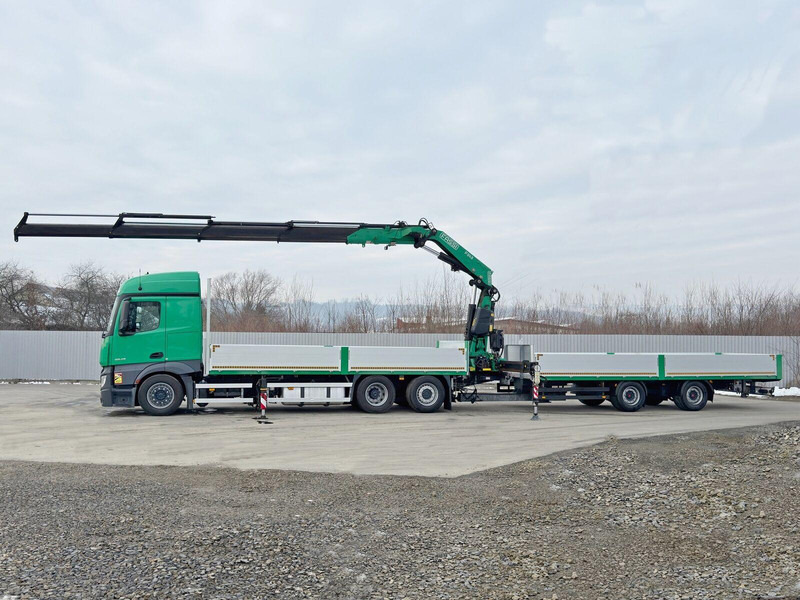 Mercedes-Benz ACTROS 2645 * FASSI F345.24 + FUNK + Anhänger - Dropside/ Flatbed truck, Crane truck: picture 5 Mercedes-Benz ACTROS 2645 * FASSI F345.24 + FUNK + Anhänger - Dropside/ Flatbed truck, Crane truck: picture 5