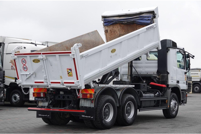 Mercedes-Benz ACTROS 3336 / 6x4 / WYWROTKA / BORDMATIC / HYDROBURTA / MEILLER - Tipper: picture 5 Mercedes-Benz ACTROS 3336 / 6x4 / WYWROTKA / BORDMATIC / HYDROBURTA / MEILLER - Tipper: picture 5