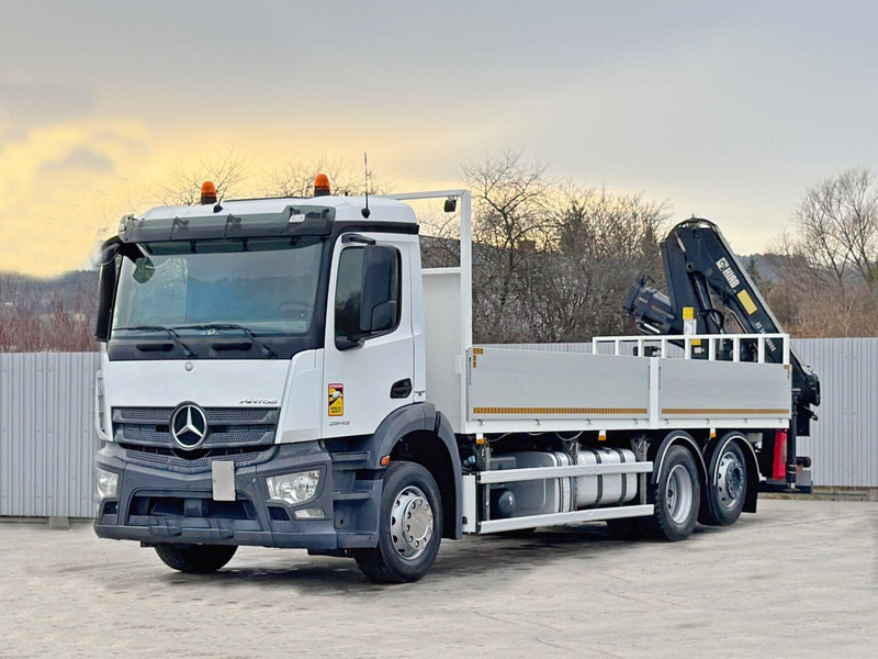 Mercedes-Benz ANTOS 2543* HIAB 144 BS - 2 HIDUO /FUNK - Dropside/ Flatbed truck: picture 3 Mercedes-Benz ANTOS 2543* HIAB 144 BS - 2 HIDUO /FUNK - Dropside/ Flatbed truck: picture 3
