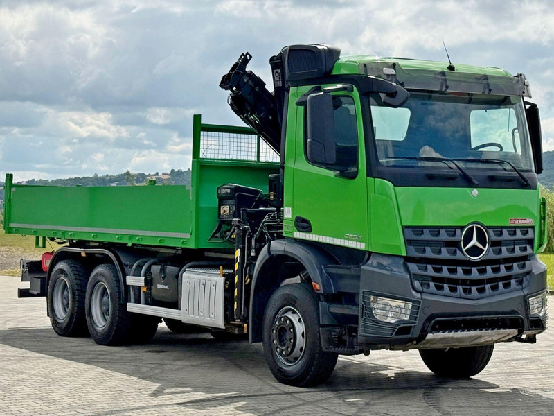 Mercedes-Benz AROCS 2636 * HIAB 122 ES - 3 HIPRO * 6x4 - Tipper, Crane truck: picture 4 Mercedes-Benz AROCS 2636 * HIAB 122 ES - 3 HIPRO * 6x4 - Tipper, Crane truck: picture 4