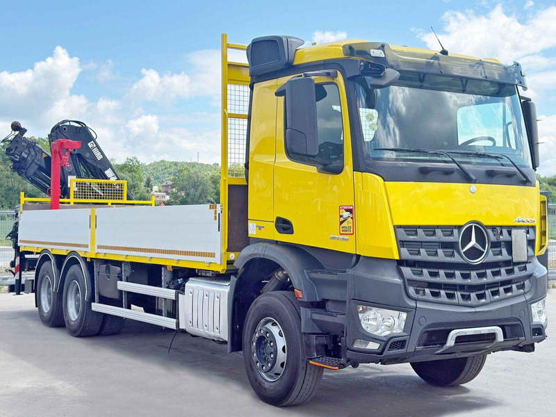 Mercedes-Benz AROCS 2636 *HIAB 166 D-4 HIDUO + FUNK* 6x4 - Dropside/ Flatbed truck, Crane truck: picture 3 Mercedes-Benz AROCS 2636 *HIAB 166 D-4 HIDUO + FUNK* 6x4 - Dropside/ Flatbed truck, Crane truck: picture 3