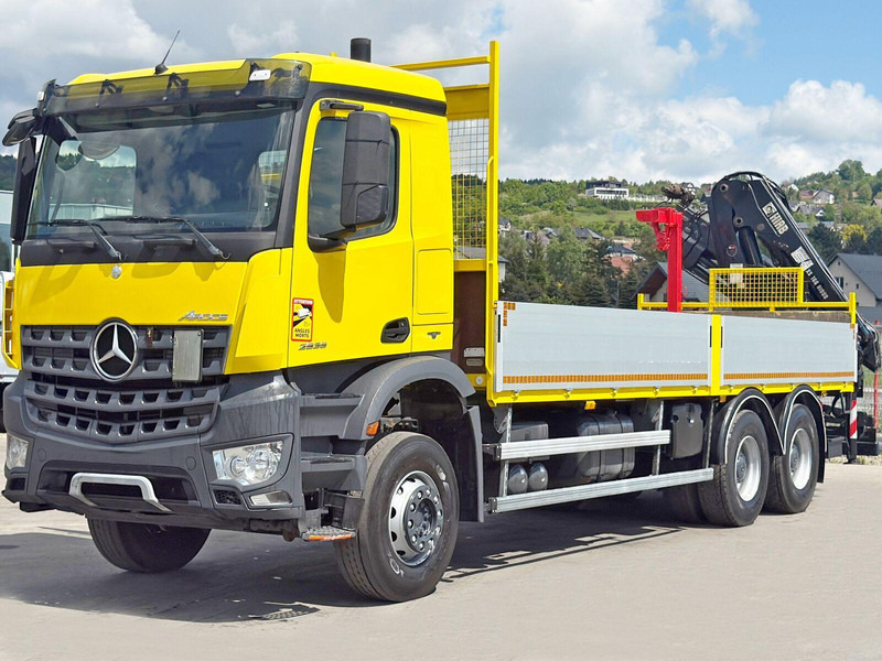 Mercedes-Benz AROCS 2636 *HIAB 166 D-4 HIDUO + FUNK* 6x4 - Dropside/ Flatbed truck, Crane truck: picture 4 Mercedes-Benz AROCS 2636 *HIAB 166 D-4 HIDUO + FUNK* 6x4 - Dropside/ Flatbed truck, Crane truck: picture 4