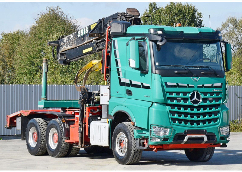 Mercedes-Benz AROCS 3363 *HOLZTRANSPORTER * LOGLIFT 251S /6x4 - Timber truck, Crane truck: picture 4 Mercedes-Benz AROCS 3363 *HOLZTRANSPORTER * LOGLIFT 251S /6x4 - Timber truck, Crane truck: picture 4