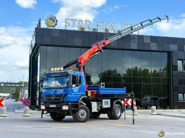 Mercedes-Benz AXOR 1833 4x4 Palfinger PK 22002 EH Crane Winch - Tipper, Crane truck: picture 4 Mercedes-Benz AXOR 1833 4x4 Palfinger PK 22002 EH Crane Winch - Tipper, Crane truck: picture 4